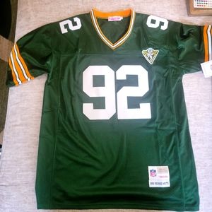 Green Bay Packers Reggie White Mitchell & Ness Jersey Size (L)